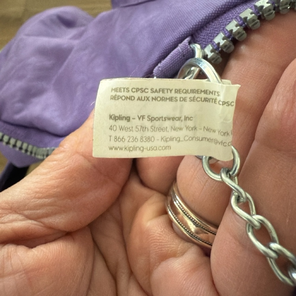 Kipling Purple Women's Backpack - image 3